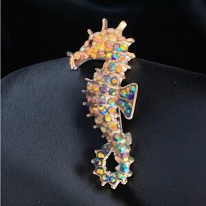 Elegant Seahorse Brooch Jewelry